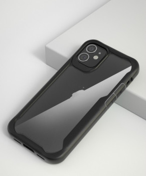 Противоударный чехол HMC Full Coverage на iPhone 12 Pro Max - черный