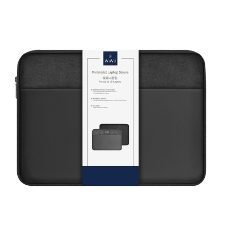 Сумка WIWU Minimalist Ultra-thin Laptop Sleeve на диагональ 16 inch для Laptop - черная