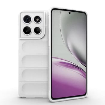 Чоловічий силикон Magic Flannel на Motorola Edge 60 Stylus 5G Global - білий