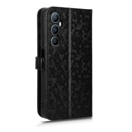 Чехол-книжка Honeycomb Dot для Realme C65 4G - черный