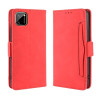 Шкіряний чохол-книжка Wallet Style Skin на Realme C11 - червоний