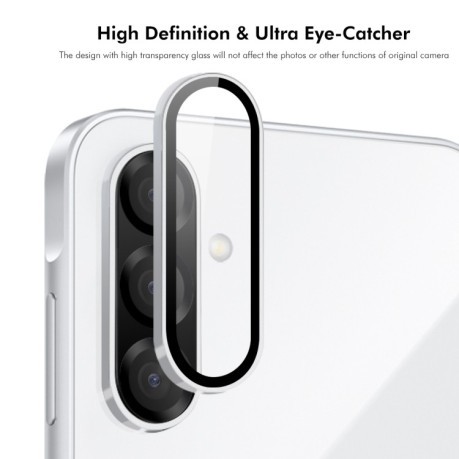 Защитное стекло на камеру ENKAY 9H Aluminium для Samsung Galaxy A26 - разноцветное