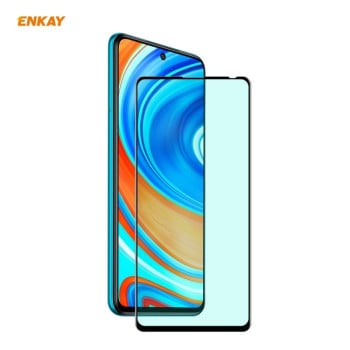 Защитное стекло ENKAY Hat-prince Full Glue 0.26mm 9H 3D на Redmi Note 9S/Note 9 Pro (Max) - черное