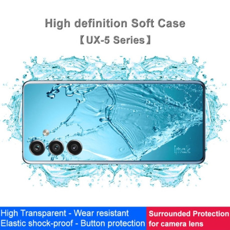 Противоударный чехол IMAK UX-5 Series на Samsung Galaxy A05s - прозрачный