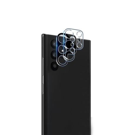 Защитное стекло на камеру mocolo 9H 2.5D дляSamsung Galaxy S22 Ultra 5G - черное