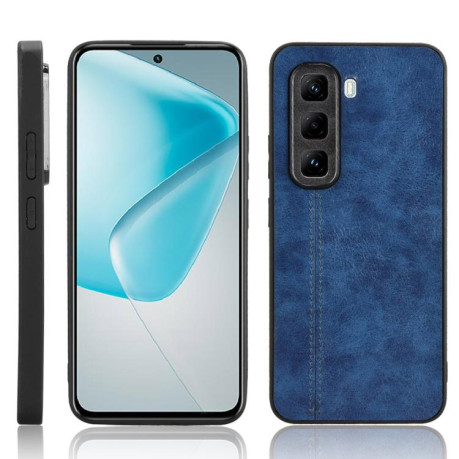 Ударозащитный чехол Sewing Cow Pattern для Infinix Hot 50 Pro 4G - синий