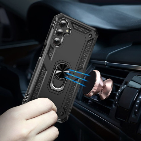 Протиударний чохол HMC 360 Degree Rotating Holder для Samsung Galaxy A24 4G - чорний