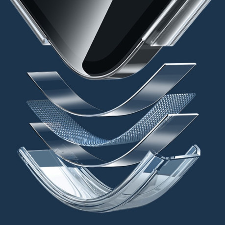 Противоударный чехол Wlons Ice Crystal для Samsung Galaxy S23+ 5G - черный