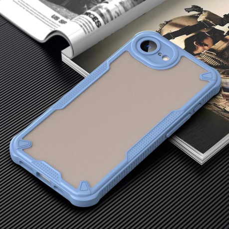 Протиударний чохол Armor Glaze PC Hybrid для iPhone 16e - синій