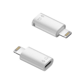 Адаптер 8 Pin to USB-C / Type-C OTG Adapter - серебристый
