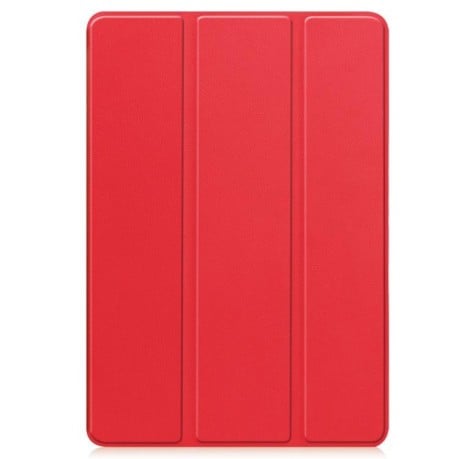 Чохол-книжка Escase з потрійною складкою та тримачем на стилуса на Xiaomi Redmi Pad 2 Pro — червоний
