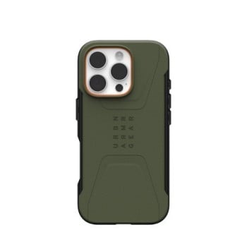 Оригинальный чехол UAG Civilian для iPhone 16 Pro - Green