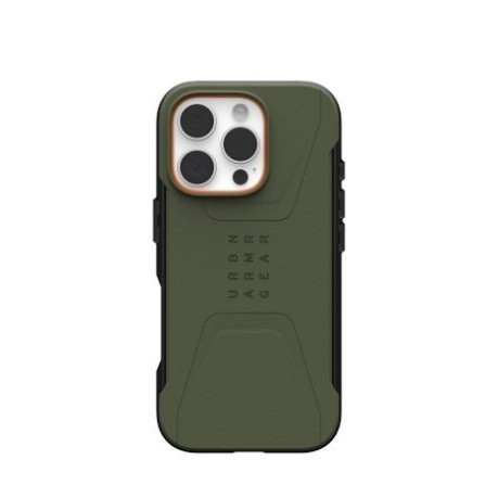 Оригінальний чохол UAG Civilian для iPhone 16 Pro - Green