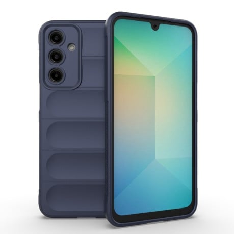 Силіконовий чохол Magic Flannel для Samsung Galaxy A16 5G - синій