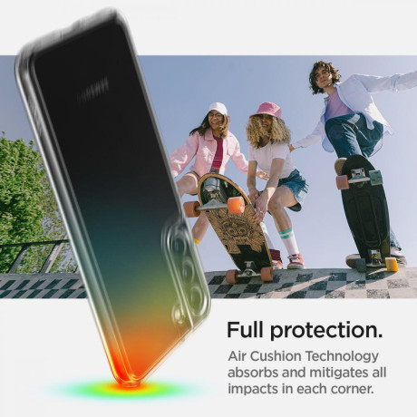 Оригінальний чохол Spigen Ultra Hybrid для Samsung Galaxy S22 - Crystal Clear