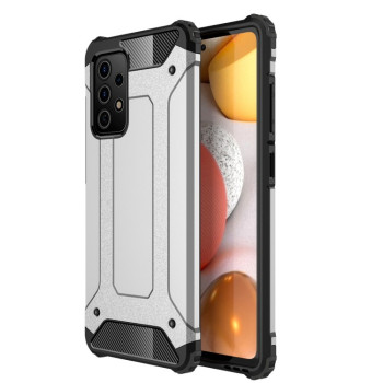 Противоударный чехол Magic Armor на Samsung Galaxy A52/A52s - серебристый