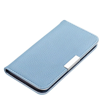 Чехол-книжка Litchi Texture Solid Color на Samsung Galaxy A11/M11 - синий