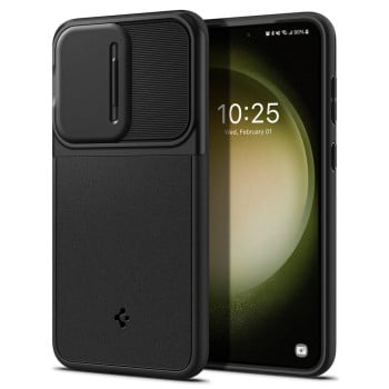 Оригинальный чехол Spigen OPTIK ARMOR для Samsung Galaxy S23 - BLACK