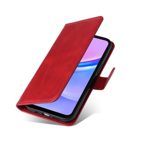 Чехол-книжка Stitching Calf Texture для Samsung Galaxy A16 5G - красный