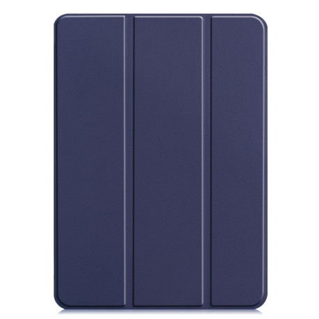 Чохол-книжка Custer Texture на iPad Pro 12.9 (2021) - синій