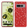 Ударозащитный чехол Glittery Powder на Google Pixel 8 Pro - красный