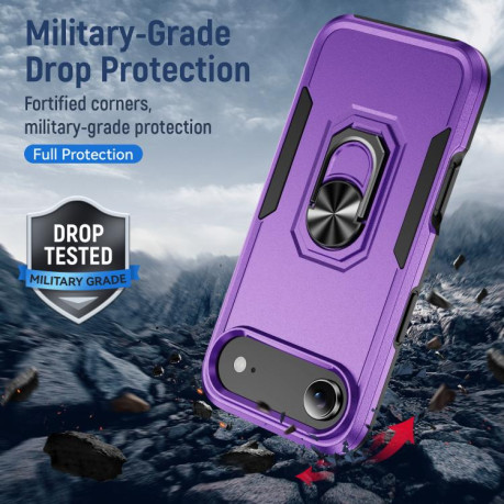 Чохол протиударний Heavy Duty Armor для iPhone Air - фіолетовий