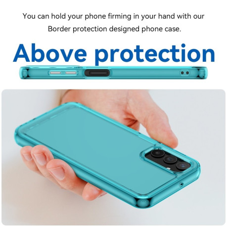 Противоударный чехол Candy Series для Samsung Galaxy A25 5G - синий