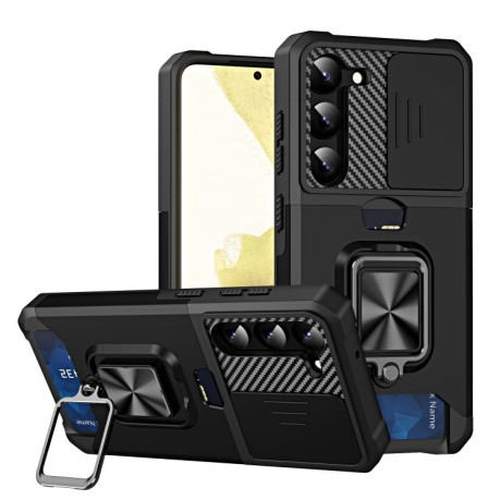 Протиударний чохол Sliding Camera Design для Samsung Galaxy S23 5G - чорний