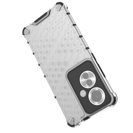 Противоударный чехол Honeycomb на OPPO Reno11 F - зеленый