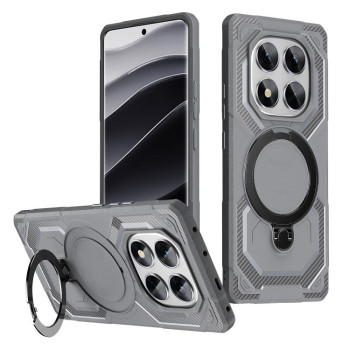 Протиударний чохол MagSafe Magnetic Frosted TPU для Xiaomi Redmi Note 14 Pro 5G/4G - сірий