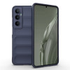 Силиконовый чехол Magic Flannel для Realme C65 4G Global - синий