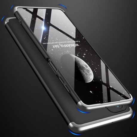 Протиударний чохол GKK Three Stage Splicing Samsung Galaxy M52 5G - чорно-сріблястий