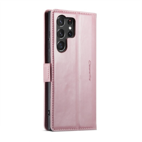 Чохол-книжка CaseMe 003 Series для Samsung Galaxy S23 Ultra 5G - рожеве золото