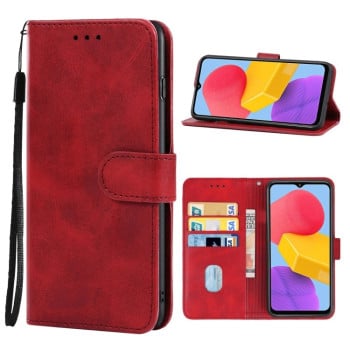 Чехол-книжка EsCase Leather для Samsung Galaxy M13 5G - красный