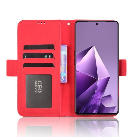 Чохол-книжка Skin Feel Calf на Infinix Note 50 Pro+ - червоний