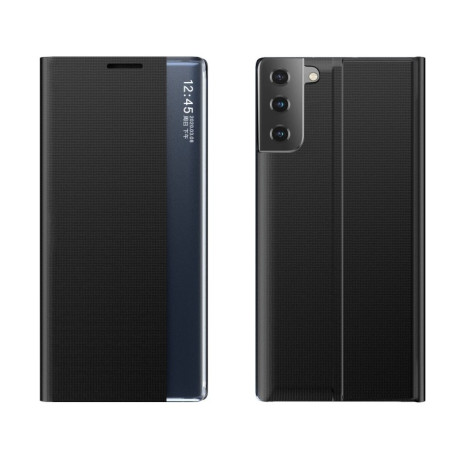 Чохол-книжка Clear View Standing Cover Samsung Galaxy S21 - чорний