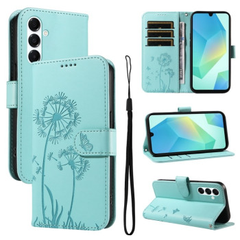 Чохол-книжка Dandelion Embossed Pattern Flip Leather для Samsung Galaxy A26 5G - зелений