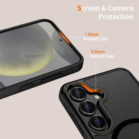 Чохол Tech-Protect MagMat MagSafe для Samsung Galaxy S25 - Black