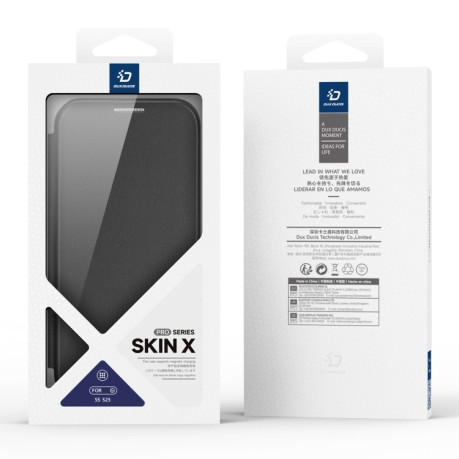 Чохол-книжка DUX DUCIS Skin X Pro Series Magsafe для Samsung Galaxy S25 5G - чорний
