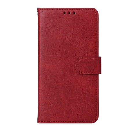 Чехол-книжка Classic Calf Texture для OPPO Reno8 T 4G - красный