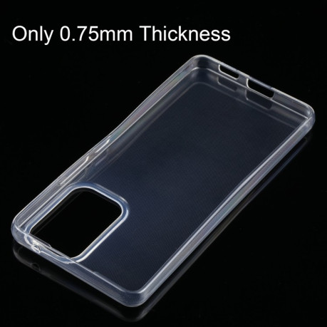 Ультратонкий силиконовый чехол 0.75mm на Samsung Galaxy A53 5G - прозрачный
