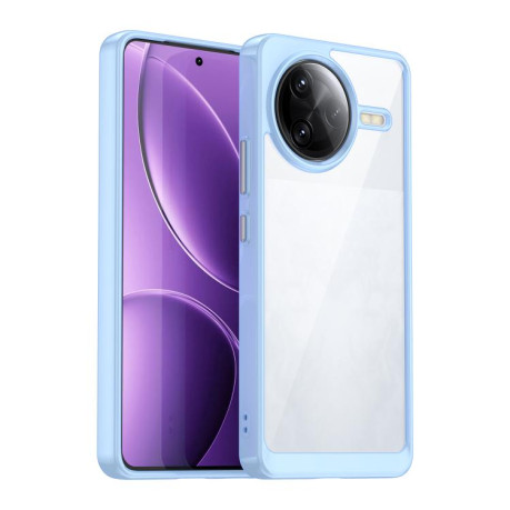 Противоударный чохол Colorful Acrylic Series для Xiaomi Poco F7 Ultra - синий
