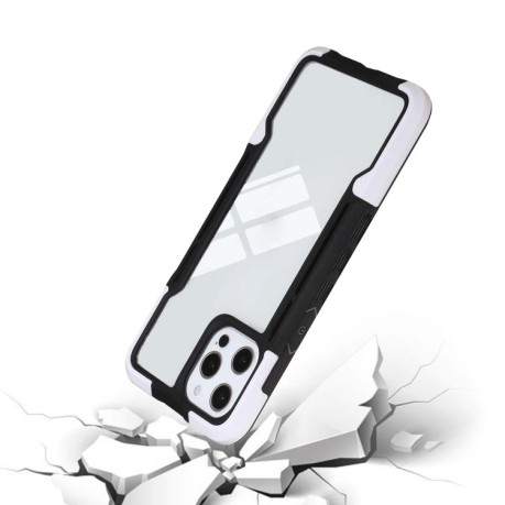 Противоударный чехол  3 in 1 Protective для iPhone 11 Pro Max - белый