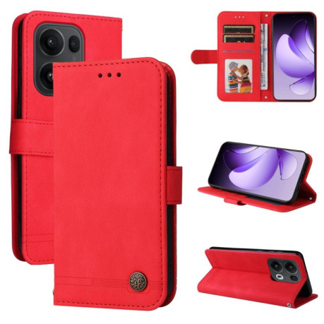 Чехол-книжка Skin Feel Life Tree для OPPO Reno13 Pro Global - красный