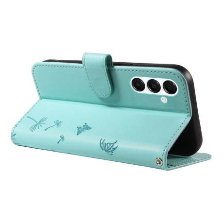 Чохол-книжка Dandelion Embossed Pattern Flip Leather для Samsung Galaxy A26 5G - зелений