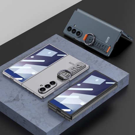 Противоударный чехол GKK Integrated Ultra-thin Side Wristband для Samsung Galaxy Fold 7 5G - Gray
