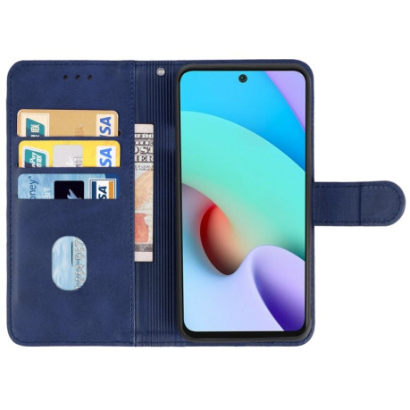 Чохол-книжка EsCase Leather для Xiaomi Redmi Note 11 4G Global/11S  - синій