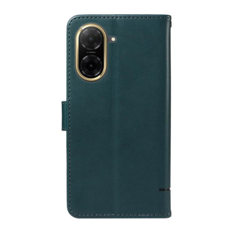 Чехол-книжка Happy Cat Pattern для Xiaomi Redmi A5 4G - зеленый