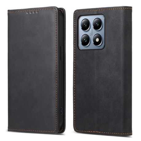 Чохол-книжка Business Solid Color Magnetic RFID Leather на Xiaomi 14T Pro - чорний