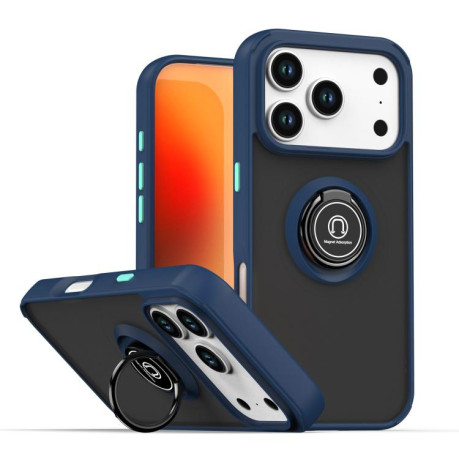 Противоударный чехол Q Shadow 1 Series для iPhone 17 Pro - синий